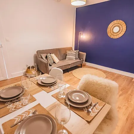 アパート Majorelle - Paisible 2 Chambres - Centre Gare *